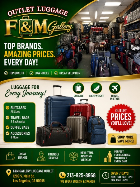 F & M Gallery Luggage Outlet
